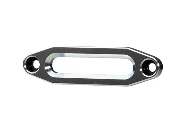 Traxxas Fairlead, winch, aluminum (gray-anodized) (use with front bumpers #8865, 8866, 8867, 8869, or 9224)