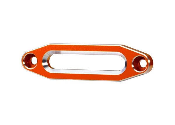 Traxxas Fairlead, winch, aluminum (orange-anodized) (use with front bumpers #8865, 8866, 8867, 8869, or 9224)