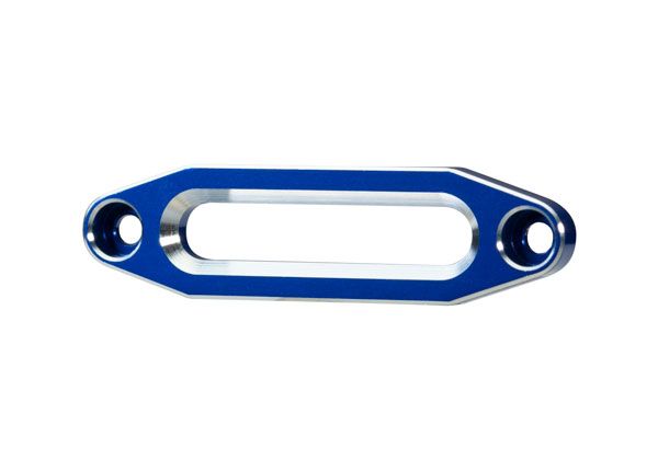 Traxxas Fairlead, winch, aluminum (blue-anodized) - Click Image to Close