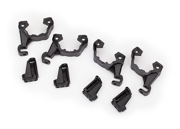 Traxxas Shock mounts (frame, left (2), frame, right (2))/ portal - Click Image to Close