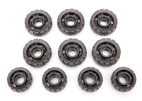 Traxxas Tension wheels (6)/ road wheels (4)