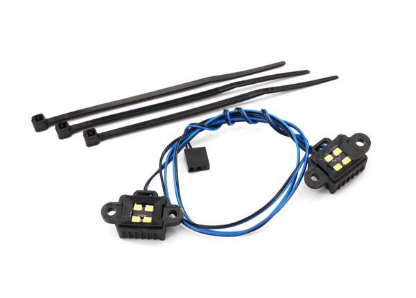 Traxxas LED light harness, rock lights, TRX-6 6X6 (requires #8026 for complete rock light set)
