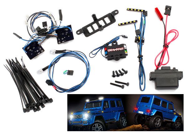 Traxxas Mercedes Complete LED Light Set - Click Image to Close