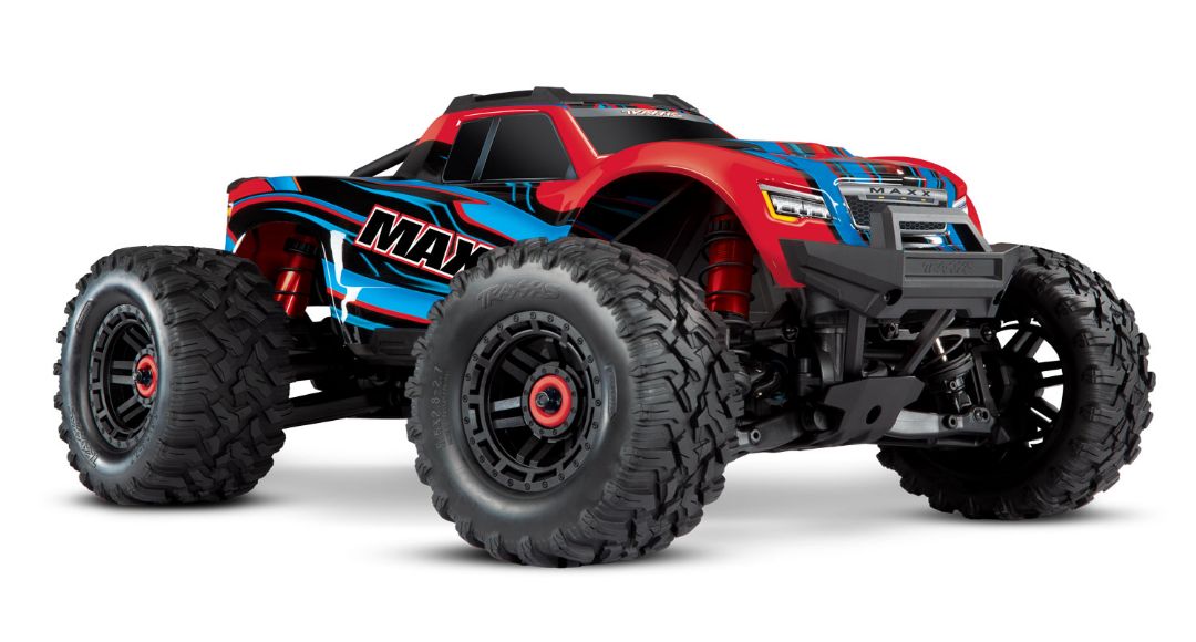 Traxxas Maxx with 4S ESC - RedX 1/10 Scale 4WD Brushless Electri