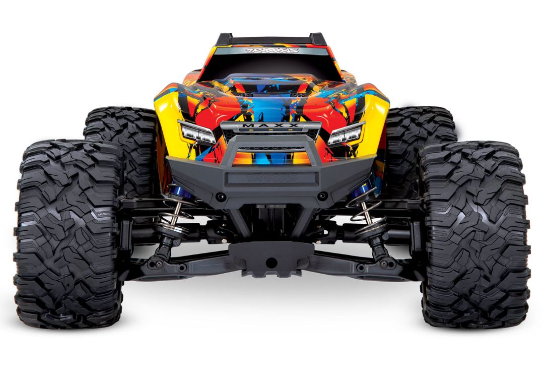 Traxxas Maxx with 4S ESC - Solar Flare 1/10 Scale 4WD Brushless
