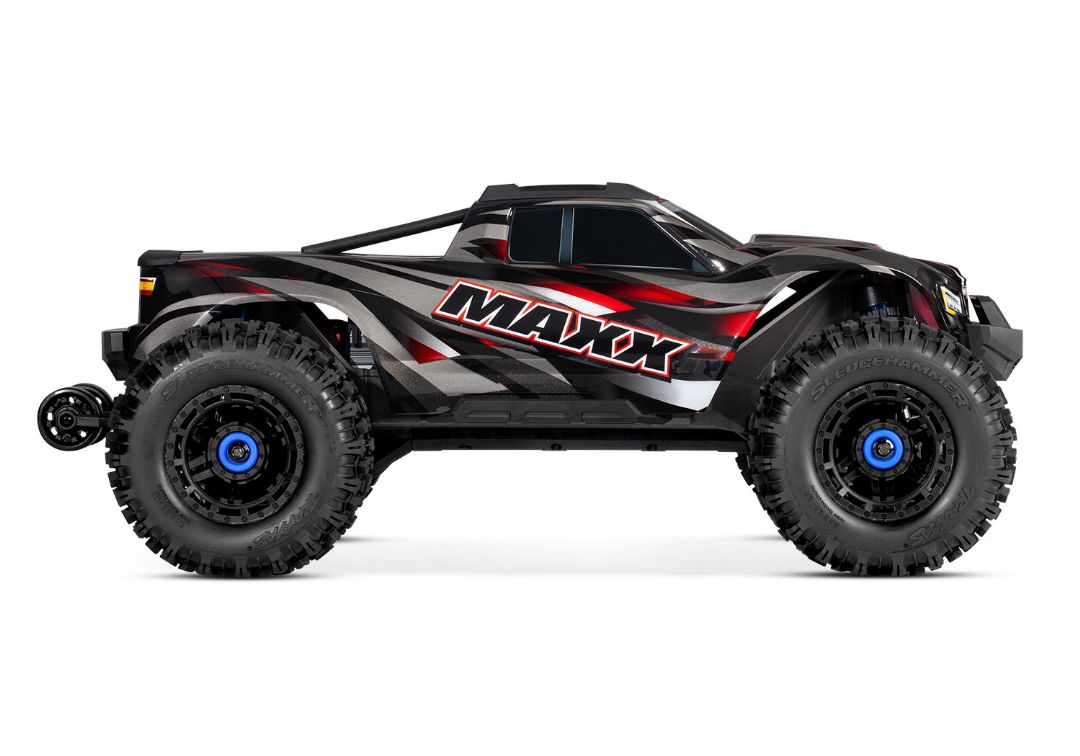 Traxxas Maxx 4S V2 Brushless Monster Truck w/ WideMaxx - Red