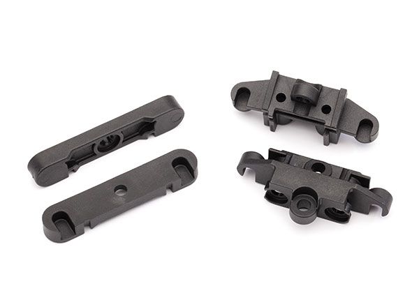 Traxxas Mount, tie bar, front (1)/ rear (1)/ suspension pin ret