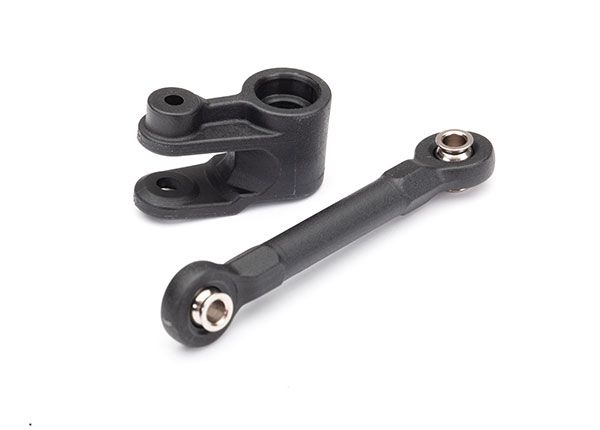 Traxxas Servo horn, steering/ linkage, steering (46mm, assembled with pivot balls)