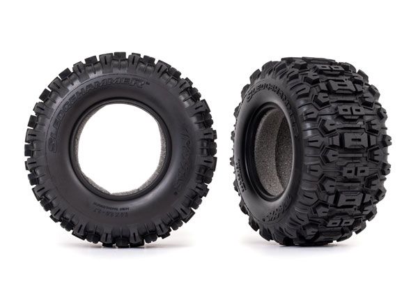 Traxxas Tires, Sledgehammer 2.8" (2) - Click Image to Close