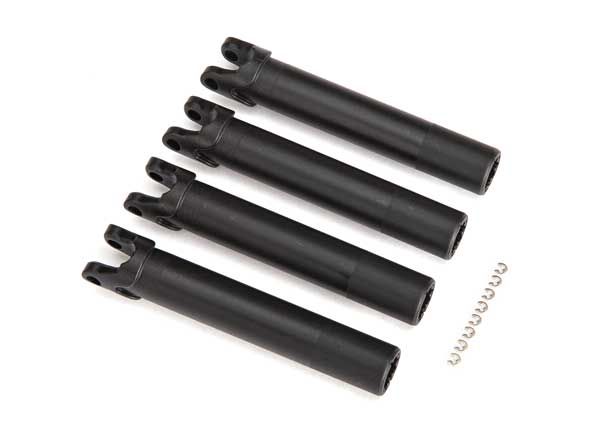 Traxxas Half shafts, outer (extended, front or rear) (4)/ e-clip