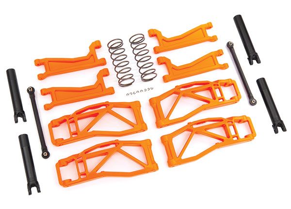 Traxxas Suspension kit, WideMAXX, orange