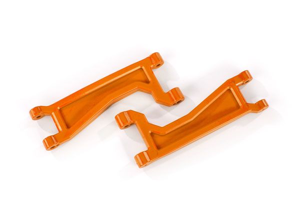 Traxxas Suspension arms, upper, orange (L/R, F/R) (WideMAXX kit)