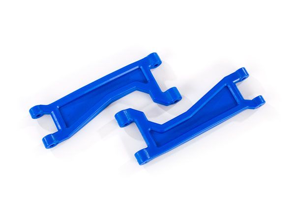 Traxxas Suspension arms, upper, blue (L/R, F/R) (WideMAXX kit)