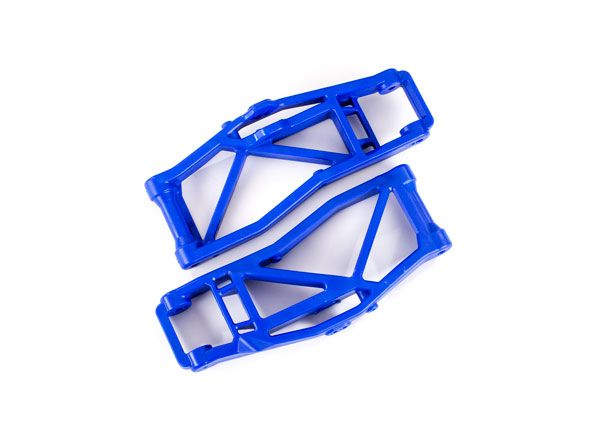 Traxxas Suspension arms, lower, blue (L/R, F/R) (WideMAXX kit)