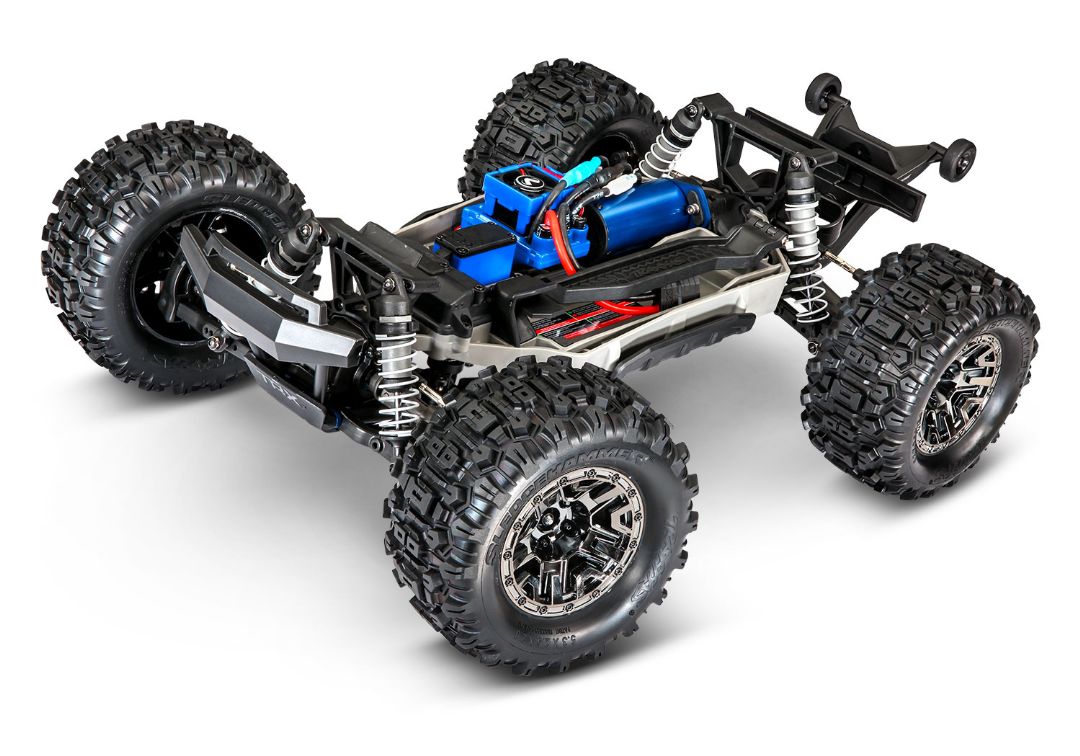 Traxxas Hoss 4X4 VXL - Green & Blue 1/10 Scale 4WD Brushless