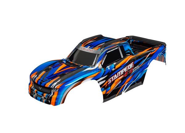 Traxxas Body, Stampede® 4X4 VXL - Orange