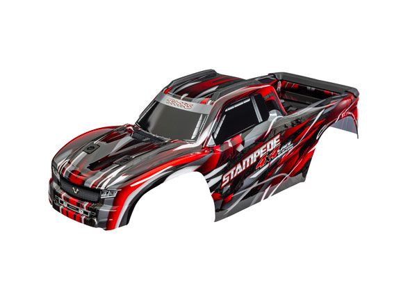Traxxas Body, Stampede® 4X4 VXL - Red