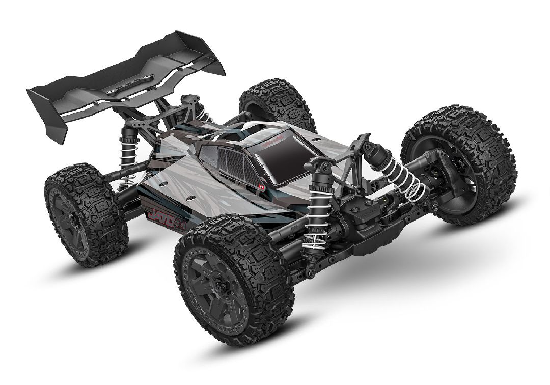 Traxxas 1/8 Jato 4x4 BL-2S 4x4 RTR - Black w/ Charger & Battery