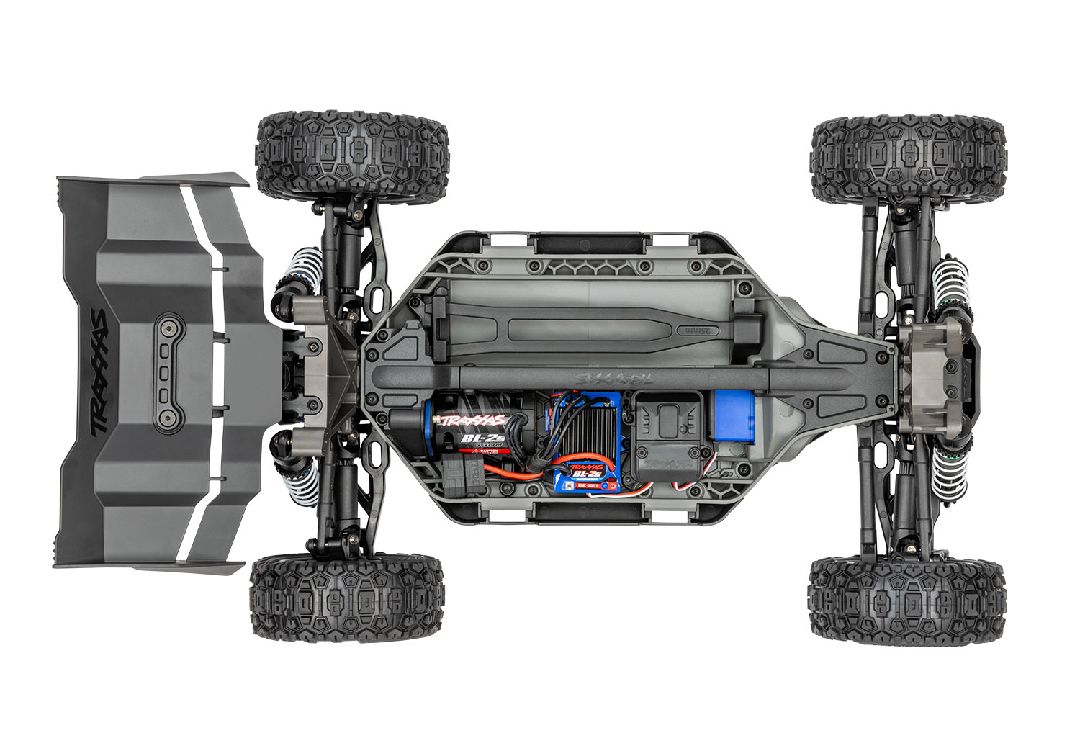 Traxxas 1/8 Jato 4x4 BL-2S 4x4 RTR - Black w/ Charger & Battery