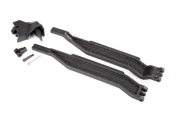 Traxxas Battery hold-down (3)/ battery clip/ hold-down post/ scr - Click Image to Close