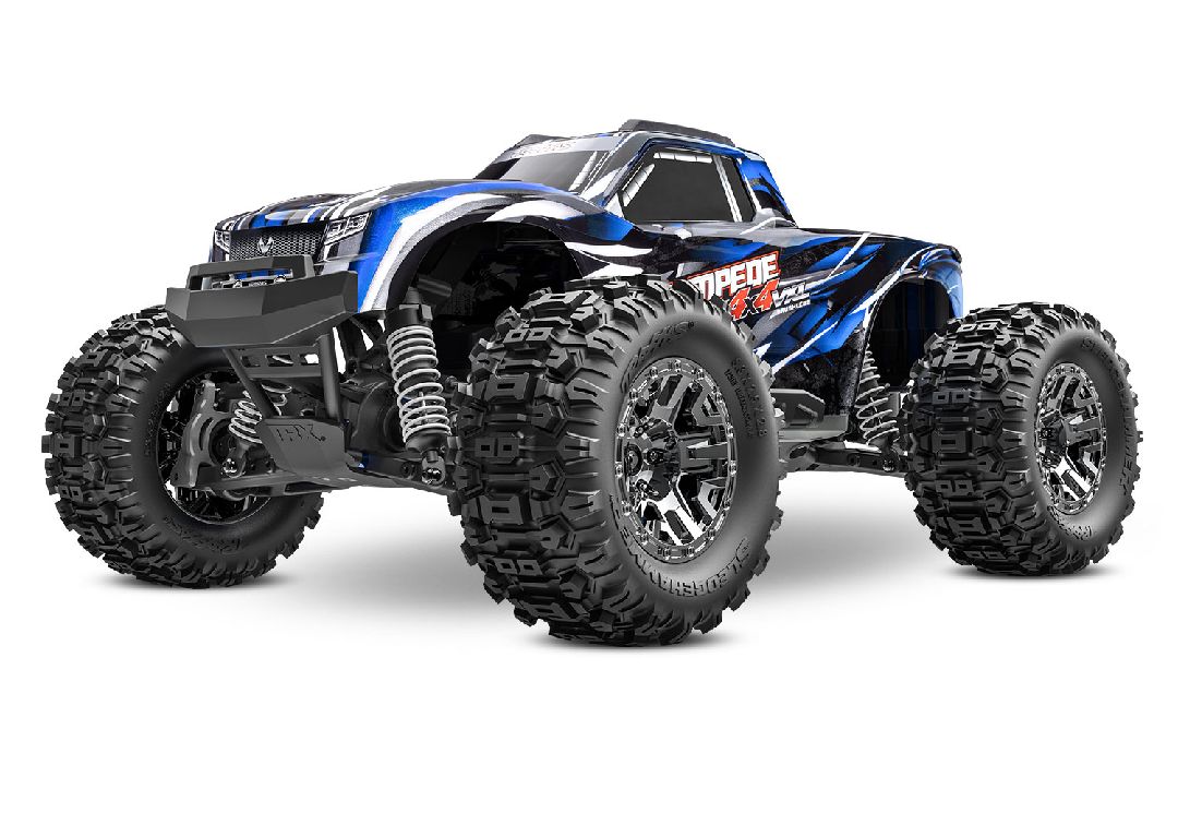 Traxxas Stampede VXL Brushless 1/10 4X4 Monster Truck - Blue