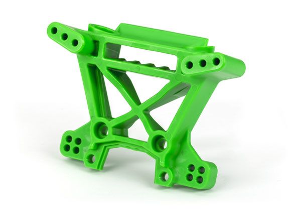 Traxxas Shock tower, front, extreme heavy duty, green