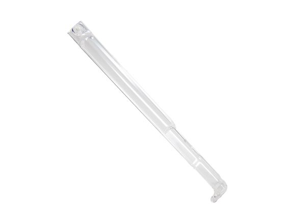 Traxxas Cover, center driveshaft (clear) - Click Image to Close