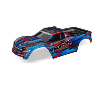 Traxxas Body, Maxx Ultimate, blue (painted, decals applied)