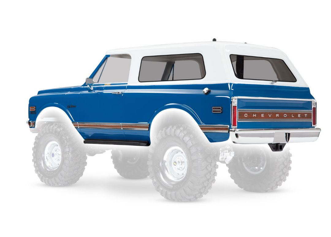 Traxxas 1972 Chevrolet Blazer Complete Body - Blue