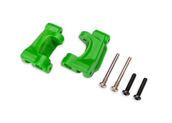 Traxxas Caster blocks (C-Hubs), Extreme Heavy Duty - Green