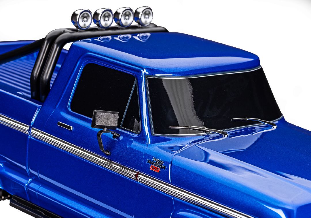 Traxxas TRX-4 Ford F-150 Ranger XLT High Trail Edition - Blue - Click Image to Close