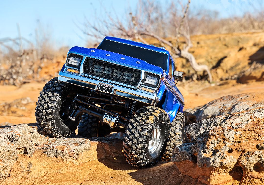 Traxxas TRX-4 Ford F-150 Ranger XLT High Trail Edition - Blue Traxxas TRX-4 Ford F-150 Ranger XLT High Trail Edition - Blue