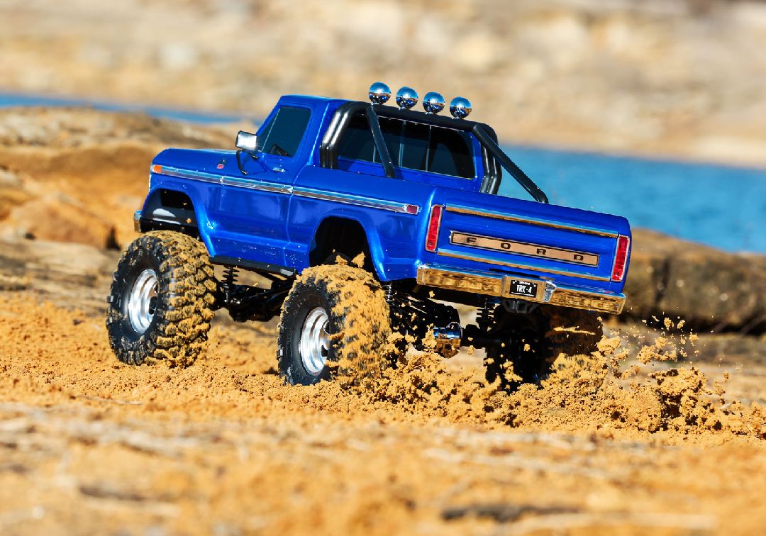 Traxxas TRX-4 Ford F-150 Ranger XLT High Trail Edition - Blue Traxxas TRX-4 Ford F-150 Ranger XLT High Trail Edition - Blue