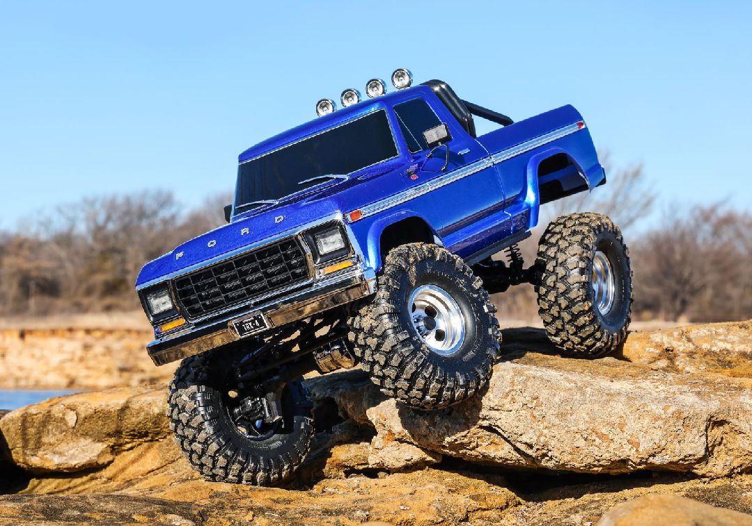 Traxxas TRX-4 Ford F-150 Ranger XLT High Trail Edition - Blue Traxxas TRX-4 Ford F-150 Ranger XLT High Trail Edition - Blue