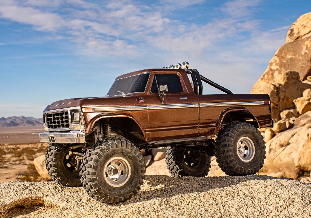 Traxxas TRX-4 Ford F-150 Ranger XLT High Trail Edition - Brown Traxxas TRX-4 Ford F-150 Ranger XLT High Trail Edition - Brown