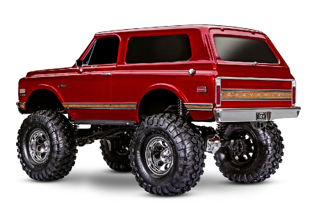 Traxxas TRX-4 1972 K5 Blazer High Trail - Red - Click Image to Close