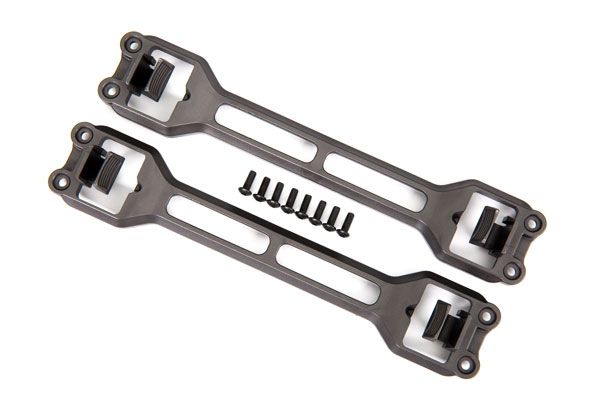 Traxxas Latch, body mount (2)/ 3x8 BCS (8) - Click Image to Close