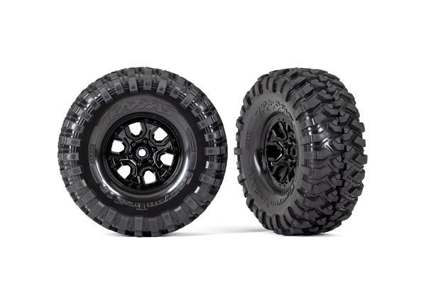 Traxxas Tires and wheels, pre-mounted TRX-4 2021 Bronco 1.9" - Click Image to Close