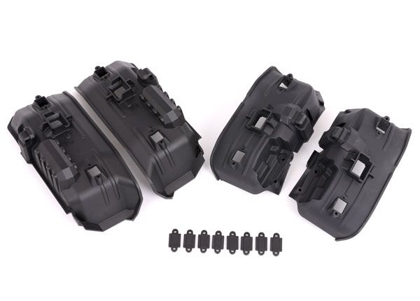 Traxxas Fenders, Inner, Front & Rear (For Clipless Body Mounting) (2 Each)/ Rock Light Covers (8)