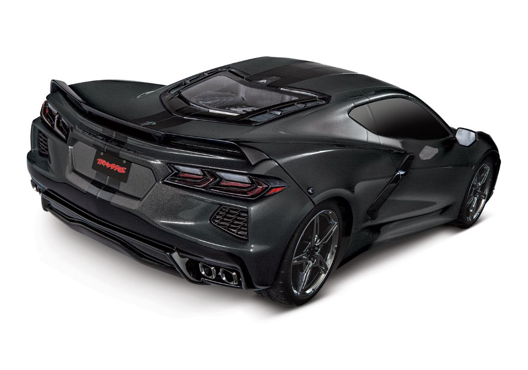 Traxxas Chevrolet Corvette Stingray: 1/10 AWD Supercar - Black