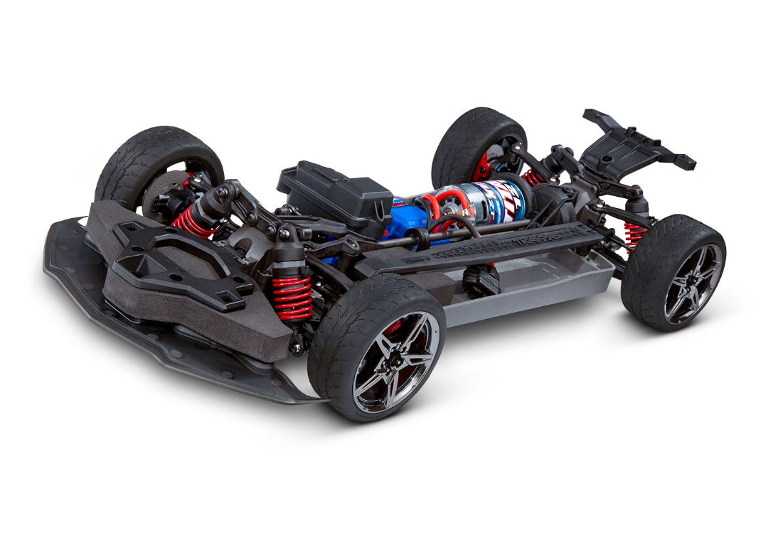 Traxxas Chevrolet Corvette Stingray: 1/10 AWD Supercar - Black