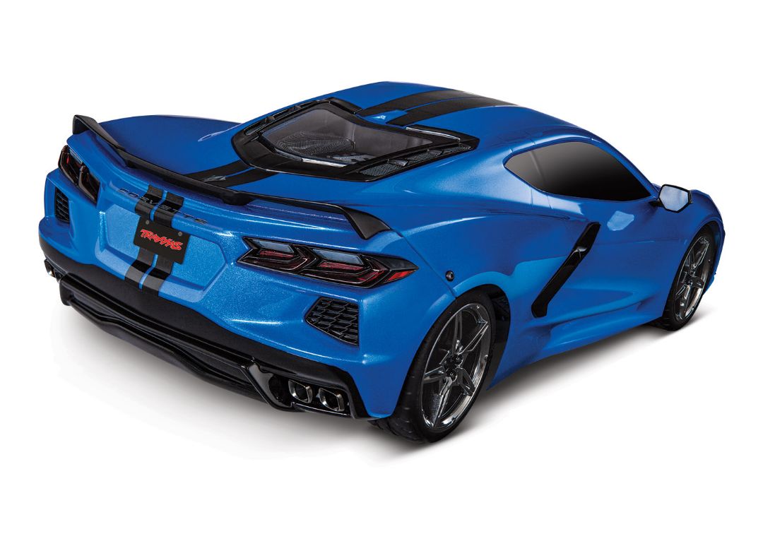 Traxxas Chevrolet Corvette Stingray: 1/10 AWD Supercar - Blue