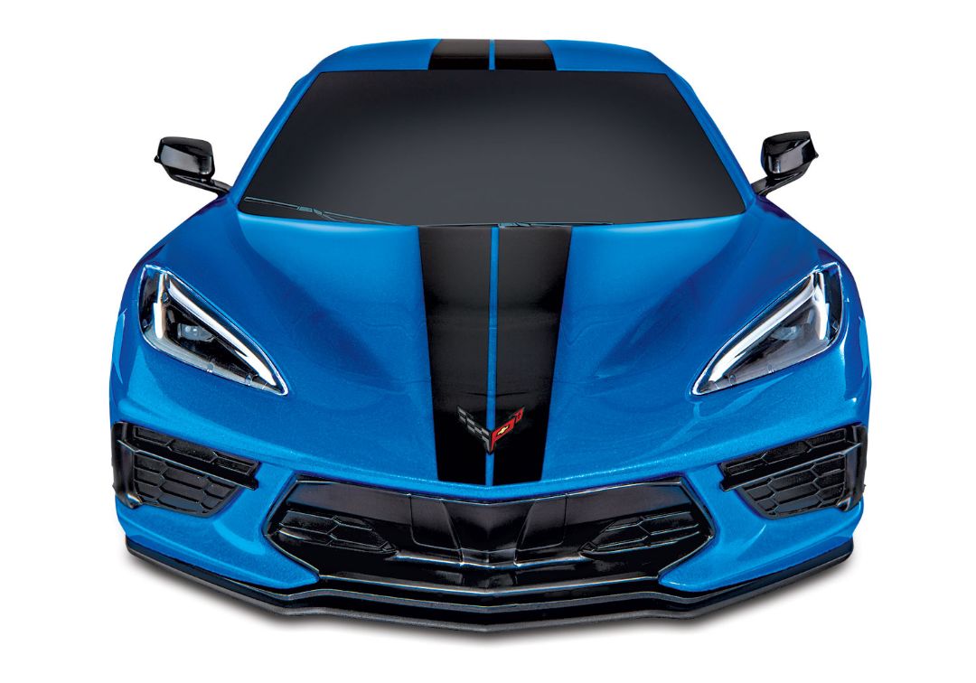 Traxxas Chevrolet Corvette Stingray: 1/10 AWD Supercar - Blue