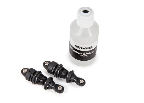 Traxxas Shocks, GTR composite, front or rear (assembled, without springs) (2)