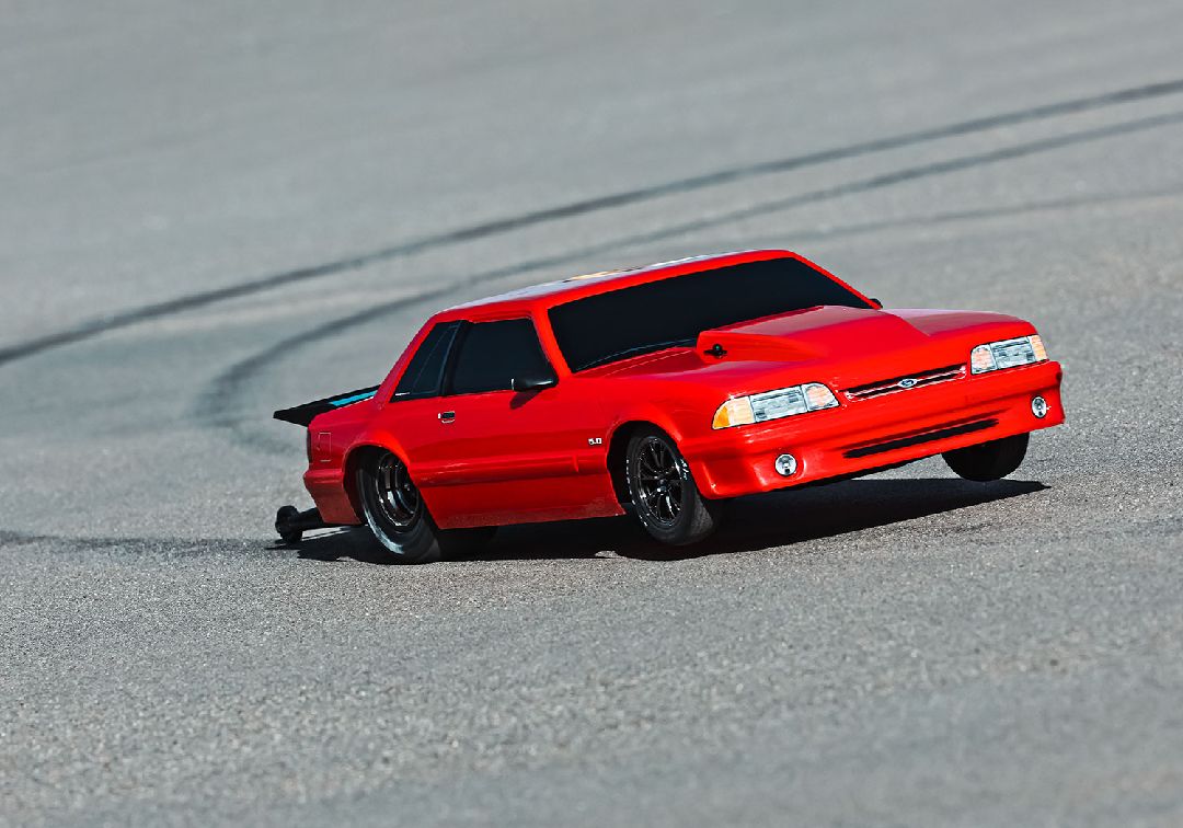 Traxxas Ford Mustang 5.0 Drag Slash RTR - Red
