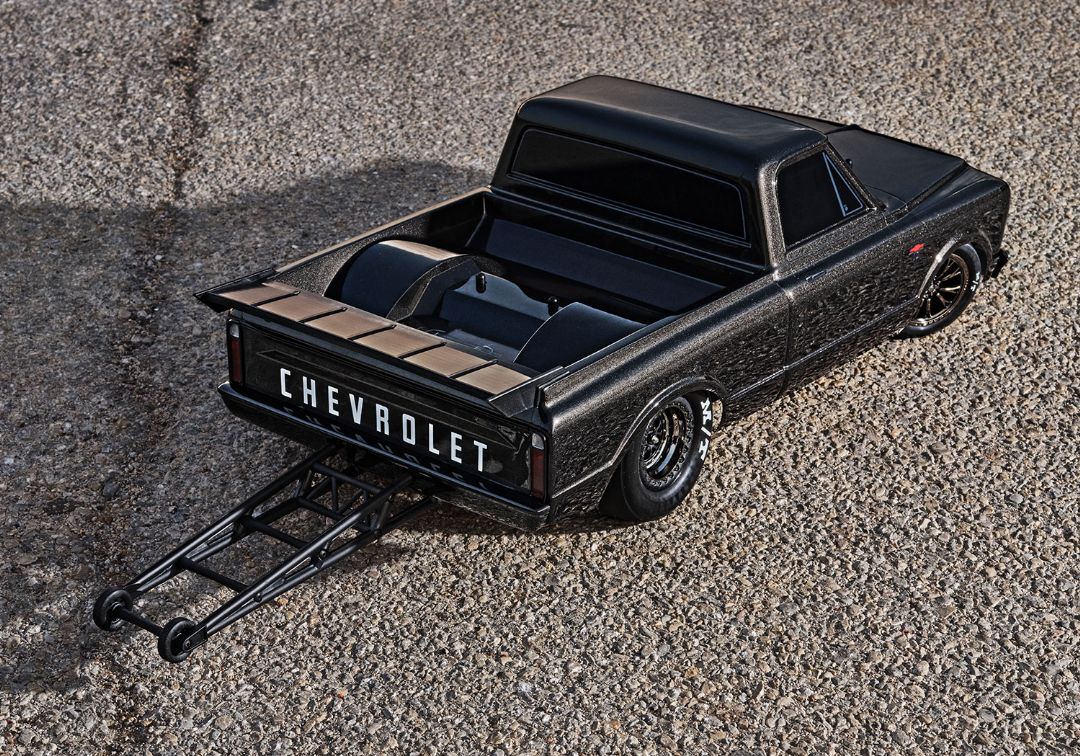 Traxxas 1967 Chevrolet C10 Drag Slash - Midnight Black - Click Image to Close