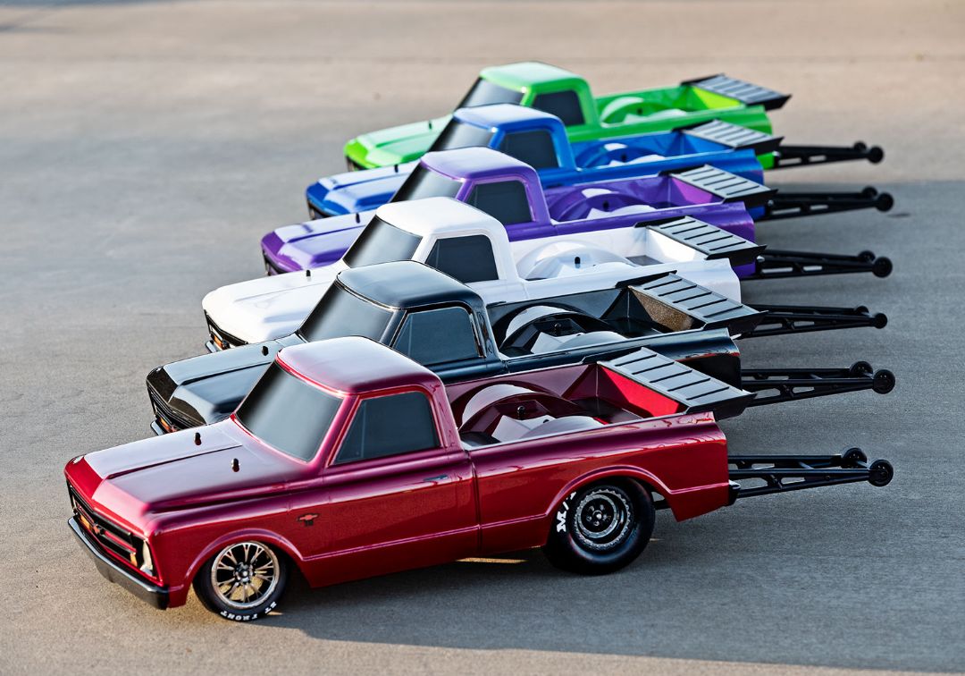 Traxxas 1967 Chevrolet C10 Drag Slash - Brilliant Blue