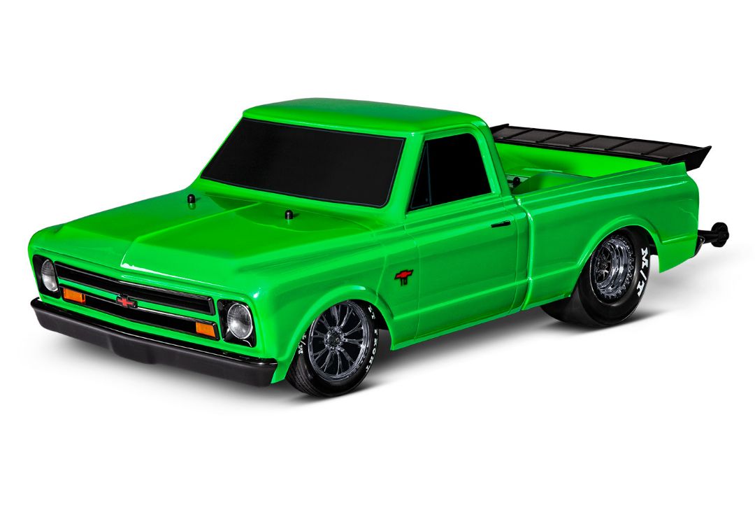 Traxxas 1967 Chevrolet C10 Drag Slash - Green Machine - Click Image to Close