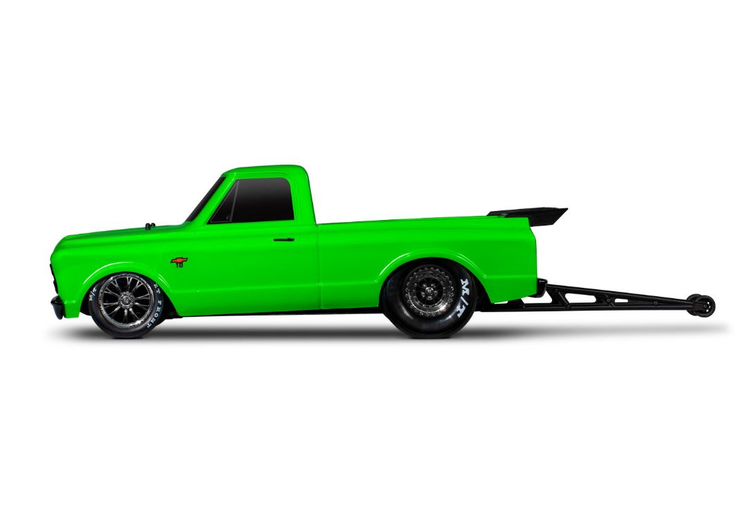 Traxxas 1967 Chevrolet C10 Drag Slash - Green Machine - Click Image to Close