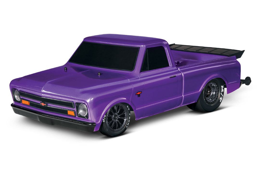 Traxxas 1967 Chevrolet C10 Drag Slash - Ultra Violet - Click Image to Close